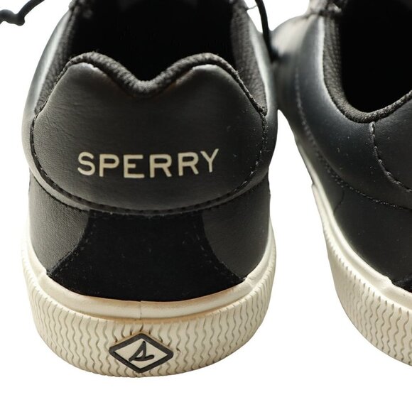 Sperry Sneakers Size 11 Black Pier Wave Refresh Memory Foam Lace-Up STS87263 - Picture 8 of 10